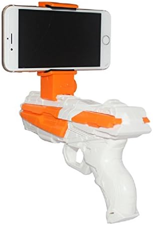 Portable Virtual AR Game Gun, VOTTAU Bluetooth AR Toys Gun Game Gun for Adult or Over Three Years Old Kids for IOS Android Smart Phone