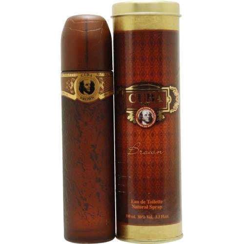 CUBA BROWN by Cuba EDT SPRAY 3.3 OZ CUBA BROWN by Cuba EDT SPRAY 3.3 OZ