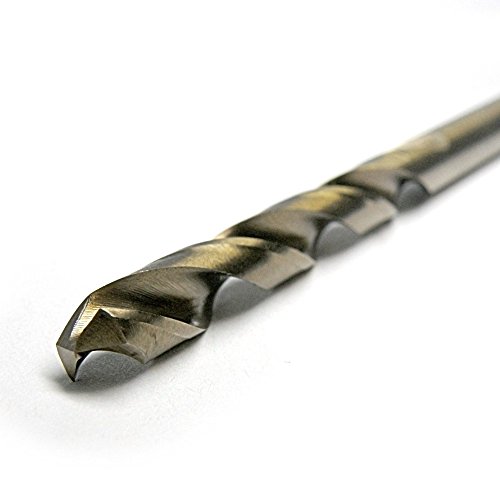 S&R Metallbohrer Set 1,5-6,5 mm 13 Stk,HSS COBALT, DIN 338, Kobaltlegiert, C-Schliff nach DIN 1412 135°, geschliffen, Metallbox. Profi-Qualität - 4
