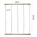 MOVEONSTEP Multi Photo Frames/Picture Frames for Wall Hanging Display - Collage Photo Frames with 5 Lines and 30 Pegs for Home Party Bedroom Wall Decorations-Deep Color