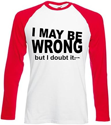 Starlite-Mens Funny T Shirts-I May Be Wrong-funny tshirts-funny gifts