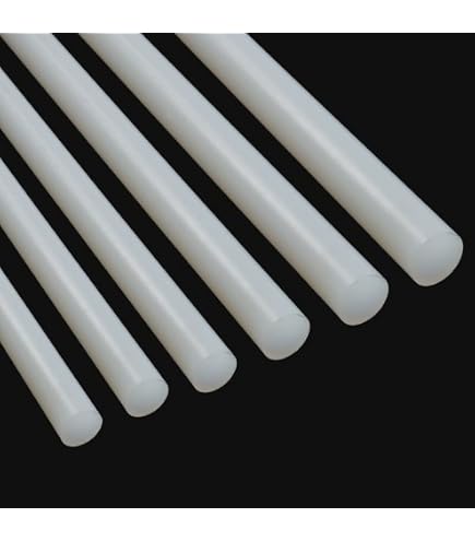 Tige en téflon 330 mm de long, diamètre extérieur 1 mm-220 mm, tige ronde en PTFE F4 (diamètre 60 mm