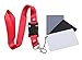 Produktbild White Balance Card, CAM-ULATA Small Pocket Size Digital Black 18% Gray Grey Color White Balance Exposure Card 3 in 1 Set with Neck Strap for Camera Photo Film Photography, 3 Pack