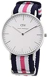 Daniel Wellington DW00100050 Damen-Armbanduhr Southampton Analog Quarz Nylon