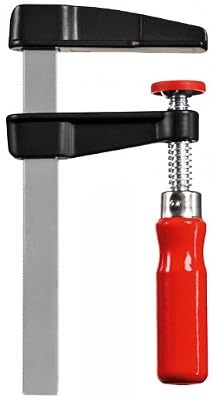 Bessey LM10/5 LM Serre-joint en fonte, Rouge/Noir, 100/50mm