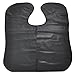 TRIXES Hairdressers Barber Cape Magnetic Collar Black for Haircut Dye Washing