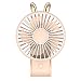 Produktbild Huiit Mini Pocket Fan Tragbarer Fan Fan Persönlicher Fan Mini Fan USB aufladbarer Lüfter Faltfächer,Pink