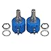 Produktbild cnbtr 1 K Ohm 10-turn Rotary Draht Wunde Präzision Potentiometer Topf-Set von 2