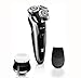 Philips S9111/43 Series 9000 Wet/Dry Shaver with Smart Click Precision Trimmer and Cleansing Brush