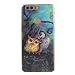 Produktbild Huawei Honor 8 Hülle, Hozor Gemaltes Muster Transparent Kante Silikonhülle Ultra Slim Weich TPU Silikon Kratzfeste Handyhülle Schutz Case Backcover - Lila Eulen