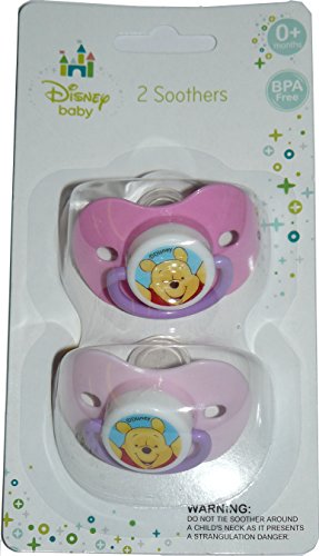 Disney Baby Winnie the Pooh Soother Dummy 0+ (Pink)
