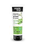 Mascarilla Hidratante suave para hidratare y contien Aloe e Bamboo para hidratar la piel.Adecuada para todo tipo de piel.Las pieles particularmente sensibles, debería probar la aplicación primero en un área pequeña de la piel.