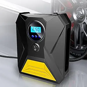 Cloudshopz 1646 Digital Car Tyre Inflator Portable Air Compressor Pump