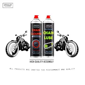 SPINLAY Chain Lube & Chain Cleaner Combo (1000ML)