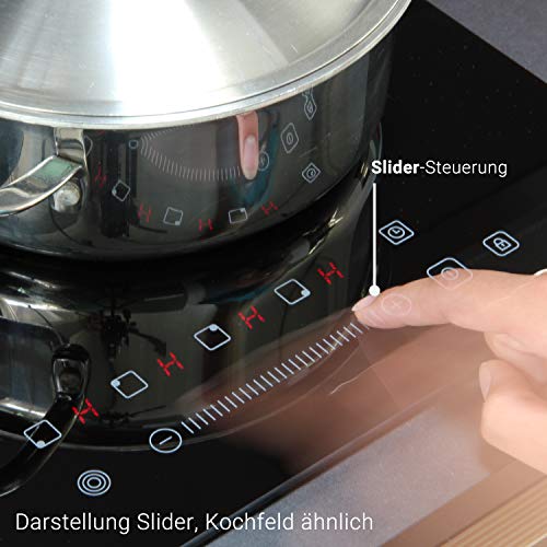 Autarkes Herdset: 60cm Einbau-Backofen EB8005ED + 59cm Glaskeramik-Kochfeld KFS59RL (Heißluft, Grill-/Bratsystem, Automatik-Timer, Reinigungssystem, Dualzone) SET8005KFS - KKT KOLBE – Bild 3