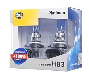 Hella 178560703 HB3 12V 65W P20d Platinum Performance Bulb