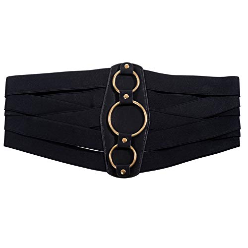 Banned Retro -  Cintura - Tinta unita - Donna Nero Taglia unica