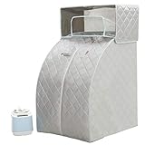 [FERNBEDIENUNG EINSTELLEN DER TEMPERATURZEIT] Mit der Fernbedienung können Sie die Ferninfrarotsauna direkt einschalten. Mit der Fernbedienung können Sie Temperatur und Zeit einstellen. Außerdem können Sie Temperatur und Zeit durch Drücken der Taste einstellen.