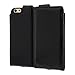 Produktbild Blumax iPhone 6 6s Ledertasche Flip Case Echtleder Handyhülle 4,7" Zoll mit Magnet Farbe schwarz Vintage