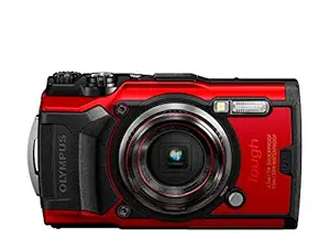 Olympus TG  6 Red Water Proof Camera, 12 MP, 4X Zoom Lens, LCD Rear Screen