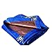 Produktbild ATR Super schwere Poly-Tarp-Abdeckung für Planen - Dicker, wasserdichter, UV-beständiger, Fäulnis-, Reiß- und Reißfestplanen-Planenüberzug (Farbe: Blue, Größe: 4 * 8m)