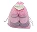 BABYTOWN Baby Girls Frilled Socks Booties Frilly Cute Organza Gift Bag Newborn