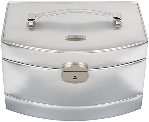 Windrose Lucento Schmuckkoffer mit Etui 3 silber met