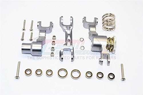 Traxxas X Maxx 4X4 Aluminum Steering Assembly - 1 Set Gray Silver