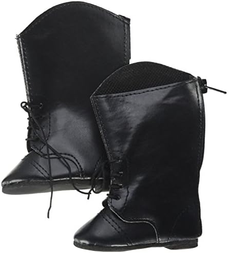 HORSE RIDING BOOTS WITH LACE DESIGN FOR AMERICAN GIRL DOLLS