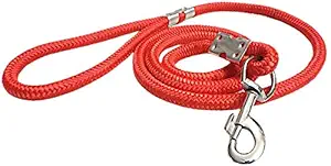SENAPATI Dog Rope Leash, Strong Braided Lead Leash Soft Pet Leash?(Red Color, Waterproof, X-Large Dog, Leash Size 1.5M-2M)