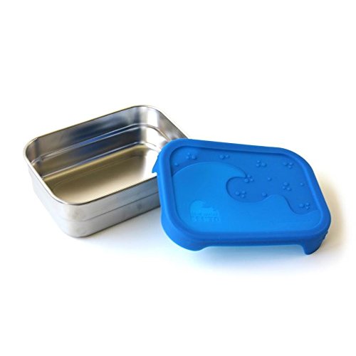 ECOlunchbox | Blue Water Bento | Splash Box, Edelstahldose mit Silikondeckel | Lunchbox | Brotdose | Bento Box - 2