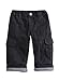 Pumpkin Patch Unisex Baby Fleece Lined Peached Twill Cargos Jeans Raven Newborn