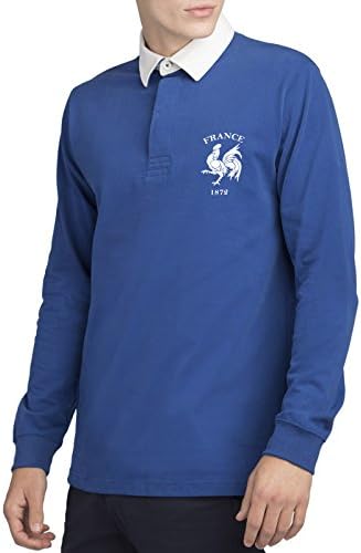 TryBull Sports France Retro Rugby Shirt - Francais Jersey Mens LES Bleus Fans Match Day Apparel