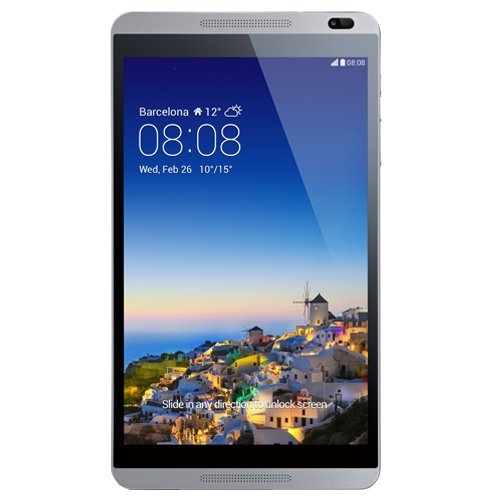 Huawei MediaPad M1 - Tablet de 8    WiFi   Bluetooth  16 GB  1 GB RAM  Android 4 2 2 Jelly Bean   Gris