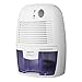 Produktbild Tragbarer Mini Luftentfeuchter mit 500ml Wassertank Air Dryer Luftreinigungsfunktion Feuchtigkeitsentzugfähigkeit (250ml pro Tag) für Zimmer, Schrank, Schuhe Schrank, Keller, Wandschrank, Badezimmer