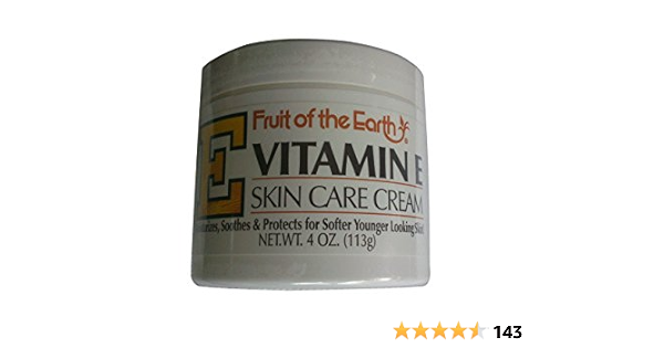 Vitamin E Skin Care Cream 4 Oz Cream By Fruit Of The Earth Amazon De Beauty