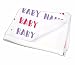 Personalised Baby Blanket Shawls Baby Name All Over Baby Shower Blankets Christening Gifts