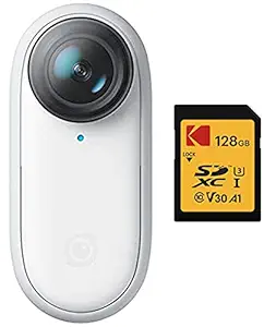 Insta360 Go2 Action Camera with Kodak SDXC High Speed Class 10 128 GB Memory Card