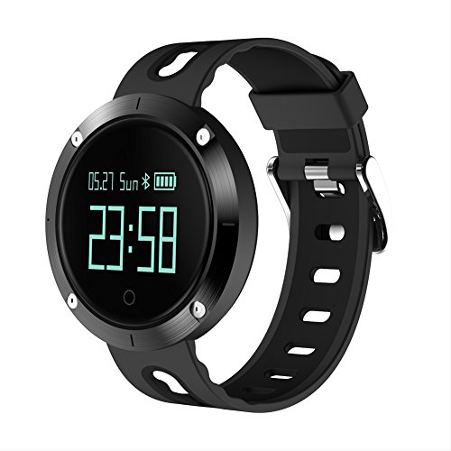 Preisvergleich Produktbild Smart Watch Schrittzähler Bluetooth Sports Fitness Tracker DM58 Wasserdicht Bluetooth Smart Sports Bund Armband Armbanduhr Herz Rate Monitor Schritte Analyse
