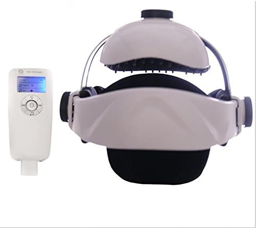 LL-Electric Head Neck Massager Multifunctional Massage Helmet With Soothing Music and Air Pressure to Relax and Relieve The Headache Brain Physiotherapy Massage Cap (USB Interface)