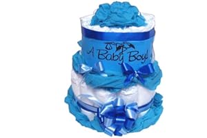 WINDELZAUBEREI Windeltorte Jungen | It's a Boy! | Geschenk zur Geburt & Taufe