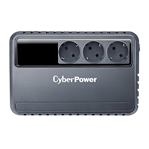 CYBERPOWER BU600E USV 600VA/360W AVR 3x Schukoausgang VorabAustauschservice - 2