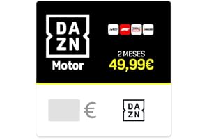 TARJETA PREPAGO DAZN Motor - 2 Meses - E-tarjeta regalo España