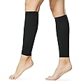 beister 1 Pair Compression Calf Sleeves (20-30mmHg), Perfect Calf Compression Socks for Running, Shin Splint, Medical, Calf Pain Relief, Air Travel, Nursing, Cycling