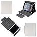 Produktbild Universal tablet PC tasche 8 zoll weiß Ultra Slim Leder Style Xeptio mit Ständer - Tasche Hülle Schutzhülle Case Cover für Samsung Galaxy Note 8 N5100 N5110, Acer Iconia A1-810, Odys Neo S 8 Plus, Neo X 8, Xpress/Xpress Pro, Vision, Technaxx Techtab, Intenso TAB814 5510862, Intenso Intab, Captiva Pad 8, Arnova 8 Home Tablet, I-onik tabletpc TP8-1200-metal, TP8-1000, TrekStor SurfTab Ventos 8.0, Blaupunkt Endeavour 800, Prestigio MultiPad 8.0 Pro Duo / 5080 PRO, Archos 80 Titanium... (Zubehör XEPTIO - PU Leder - Weiß)