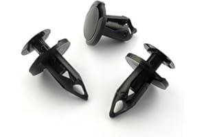 BRTONG 10 x 8mm VW (8E0825267) Renault (7701049271) Audi Clips Agrafe Plastique/Rivets A Pousser Pour Passage Roue Garde Boue et Boucliers - LIVRAISON GRATUITE!