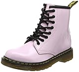 dr martens iced metallic pink Boots Dr. Martens Delaney, Unisex-Kinder Stiefel, Pink (Baby Pink Patent Lamper), 31 EU (12 Child UK)