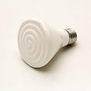 60 Watt Keramikheizstrahler , Dunkelstrahler, Infrarotstrahler, ähnlich Elstein