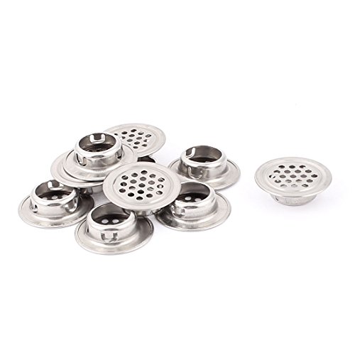 10Stk 30 x 8 mm Edelstahl Luftloch Luftschlitz Lüftungsblech Lüftungsgitter