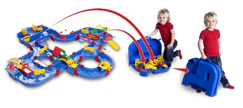 Imagen 8 de AquaPlay A660 Aquaplay´n Go - Juego con agua (plástico, 47 piezas, 160 x 150 x 22 cm)